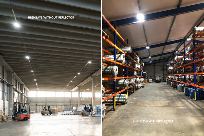 Highbay with/without reflector